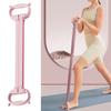 Silicone Exercise Band Pull Rope With Adjustable 4 Tension Settings Fitness Stretch Band For Womens Fitness And Sports