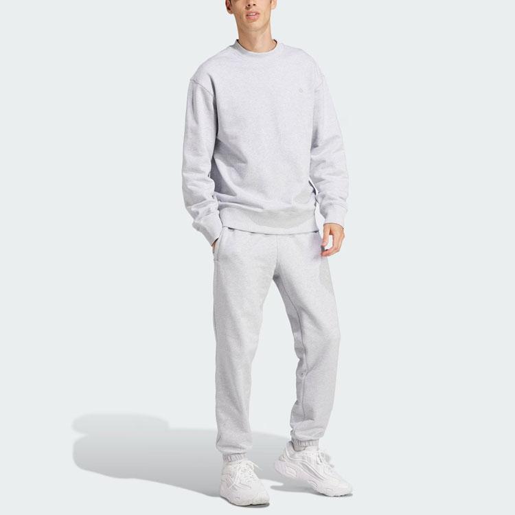 Adidas Originals Adicolor Contempo Crew Sweatshirt Men Sweatshirt Light-Heather-Gray IM4407