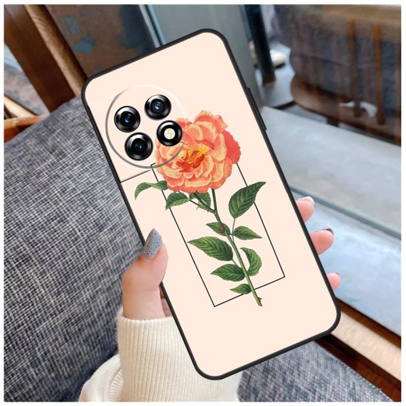 

Эстетичный чехол с цветами для OnePlus 13R 13T 12R 10R 10T 15 13 12 11 10 9 Pro Nord 5 CE 2 3 4 Lite N20 N30 Чехол OnePlus Nord N30