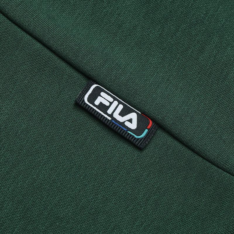 Fila Original Pullover Fleece Fashion Classic Versatile Soft Comfortable Warm Loose Sweatshirt Unisex Sweatshirt F51U549202F-GN