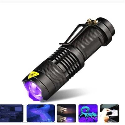 Led El Feneri Büyütülmüş Ultraviyole Işın Hayvan İdrar Lekeleri Test Mor Işık Lambası