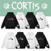 Vintage CORTIS 2026 Cartoon Monster Print Hoodie Unisex Y2K Hip Hop Oversized Pullover Sweatshirt Casual Loose Streetwear Hoodie