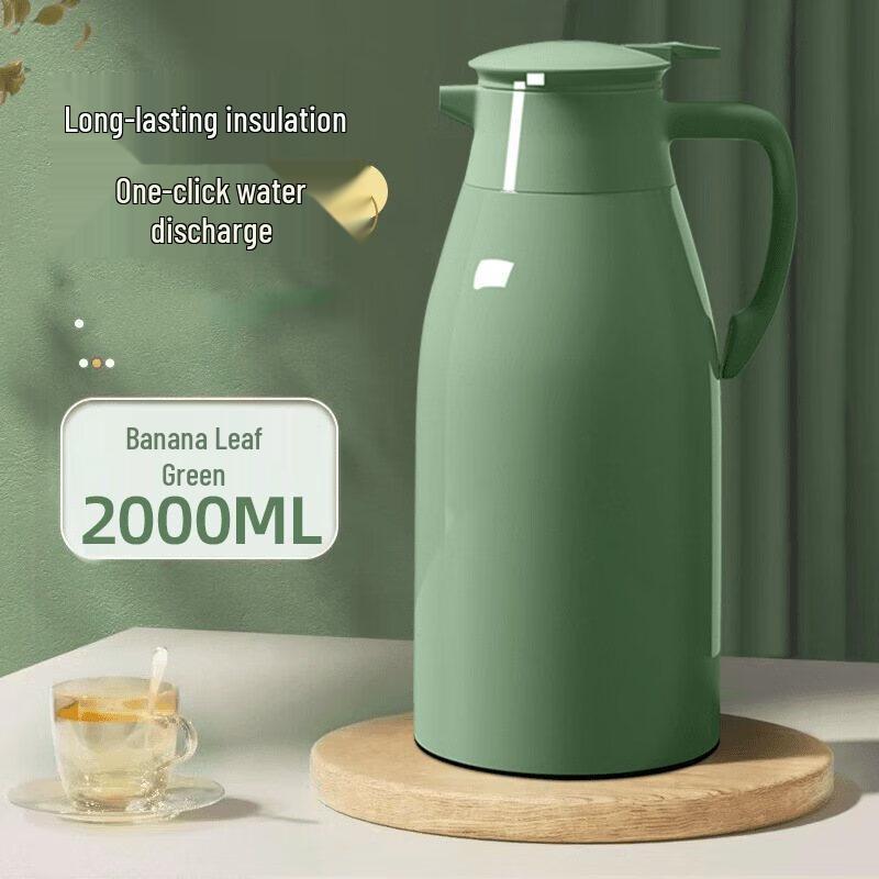 Changqi 2.0L Morandi Green Stainless Steel Insulated Thermos