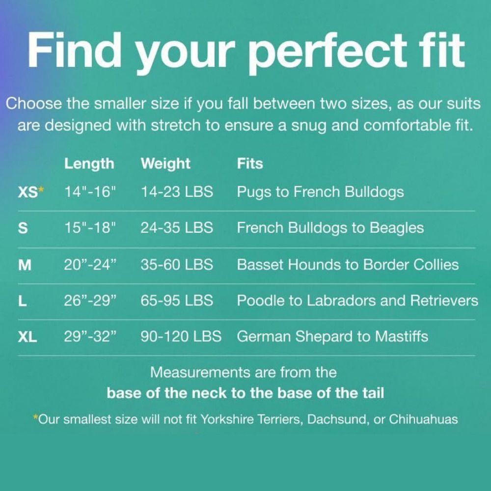 Stretchy Dog Recovery Suit Adjustable Dog Sanitary Jumpsuits  Menstruation Period