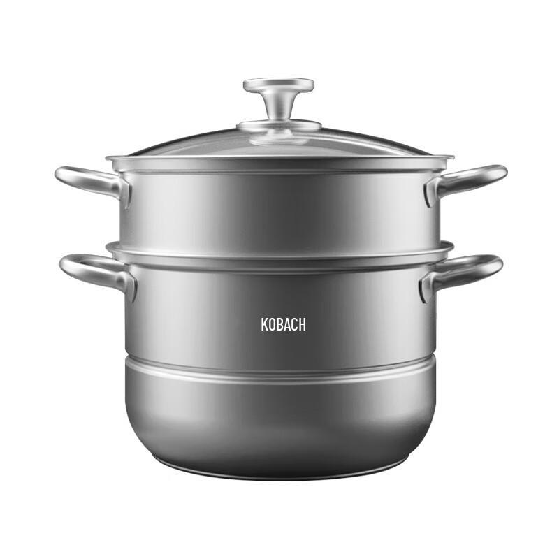 Kambaher 304 Stainless Steel Double Layer Steamer