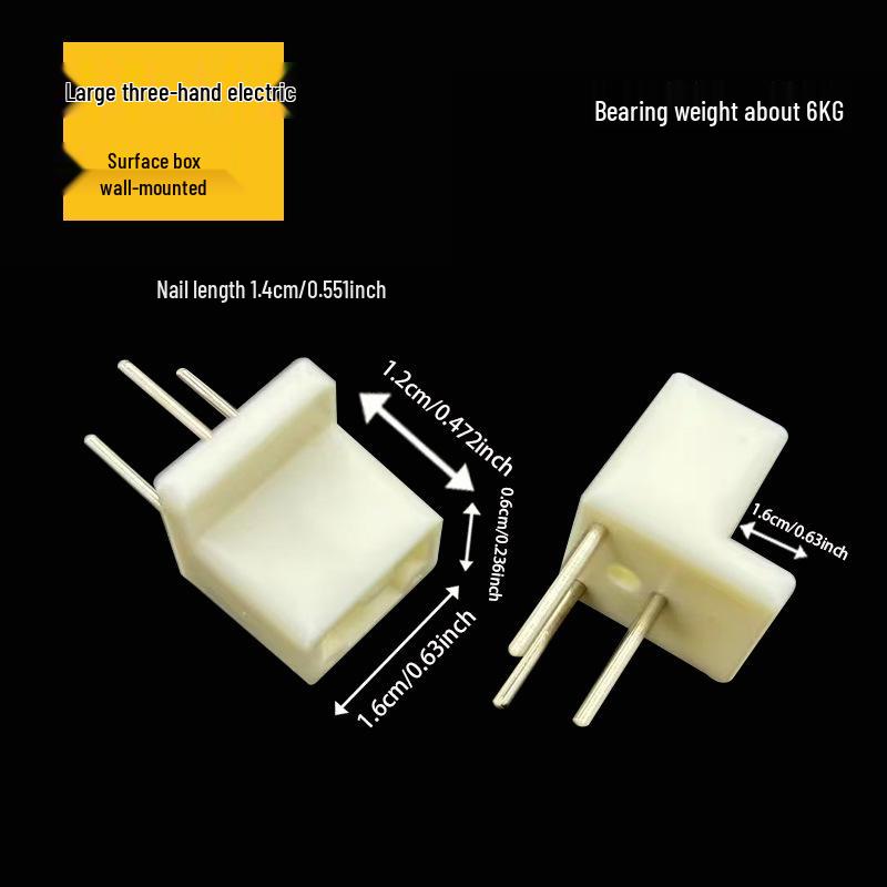 Small Invisible Seamless Wall Hooks for Picture Frames and Photo Walls