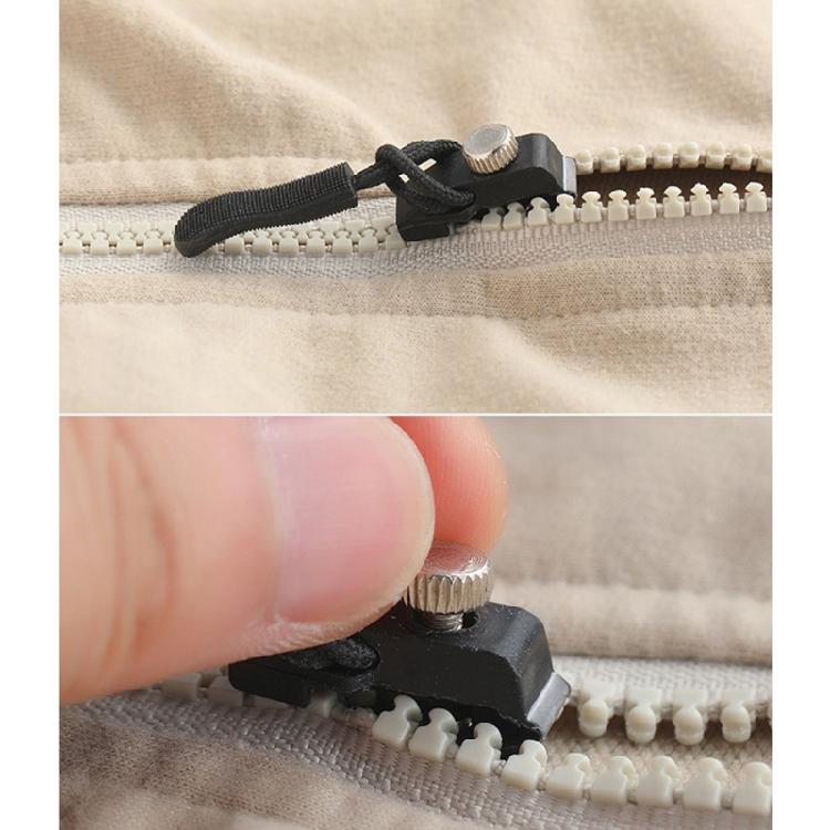 6/12Pcs Zippers Replacement Slider Easy Install Zippers Fixer for Clothing Wetsuits Bags Backpacks Purse Wallet