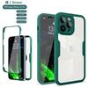 Clear 360 Full Wrap Phone Case For iPhone 16 Pro Max 15 14 13 12 11 SE2/SE3 Xr Xs 7 8 Plus Film With Lens Protection Back Cover