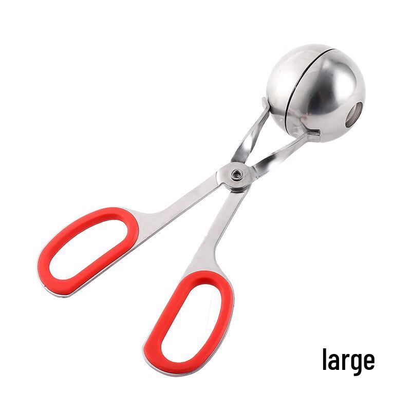 

Stainless Steel Meatball Maker with Handguard