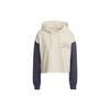 Adidas Originals Retro Sports Fashion Casual Hoodie Women hoodies Beige HD9782