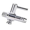 1Pc Thread Stainless Steel Aquarium Air Flow Distributor Lever Control Valve