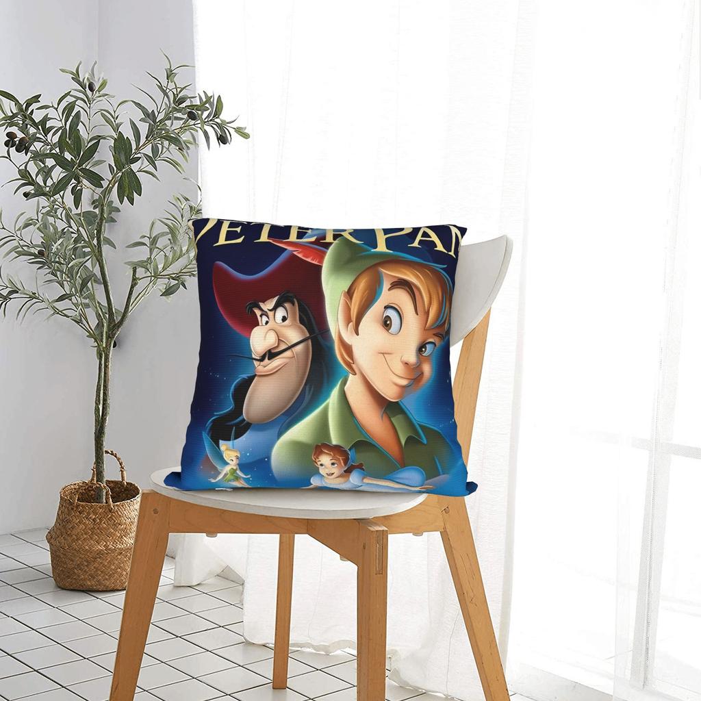 Kissenbezug Cartoon P-Peters P-Pan Bequem Kissenbezug Für Wohnzimmer Bett Stuhl Vintage Kissenbezüge