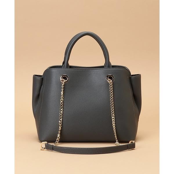 Tote Bag 2way Synthetic Leather Tote Bag 00032320135331 Gray [Samantha Thavasa] Women's