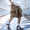 AOGZ Men's Multi-Pocket Techwear Cargo Shorts