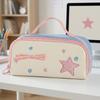 Pencil Pouch Korean Style Pen Bag Bow Starfish Love Heart Cloth Stationery Bag  Student