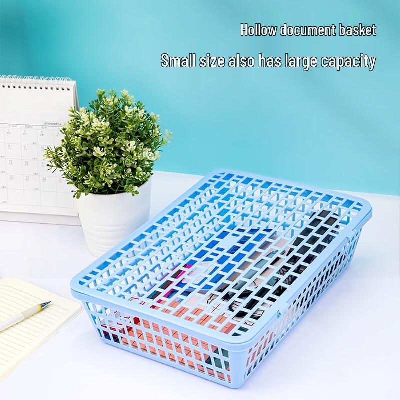 Deli 924 Mesh File Basket with Lid
