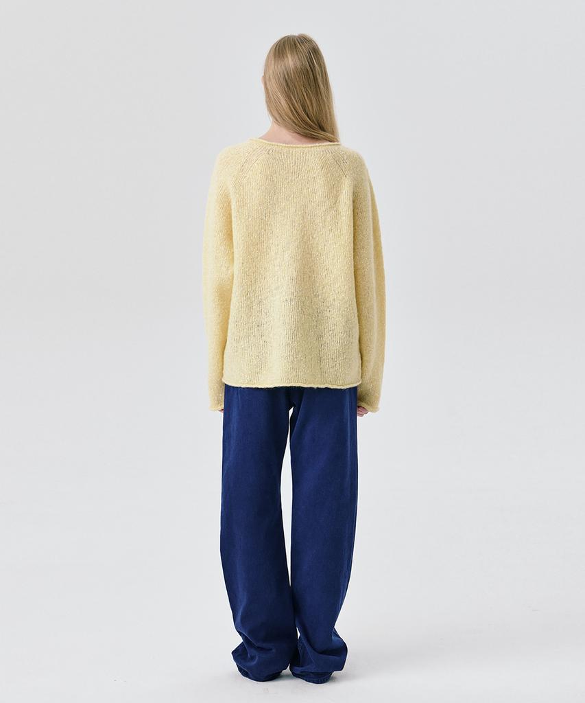 WNDERKAMMER Alpaca Softroll Knit Pullover_4 Colors