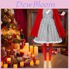 Traje de Cosplay de Natal Cindy 2024 Elegante e Festivo para Crianças e Adultos