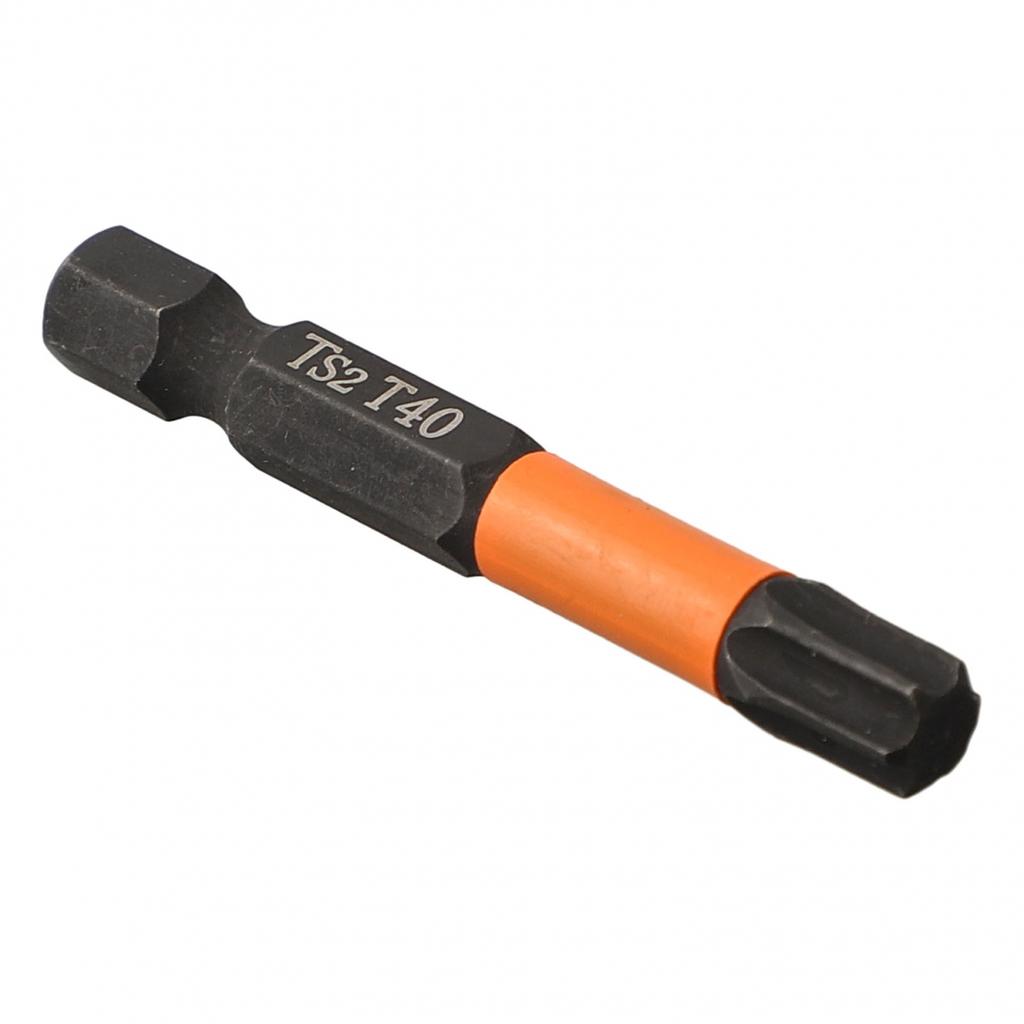 Silver Screwdriver Bit 1/4 Inch Hex Head 1Pcs 50mm