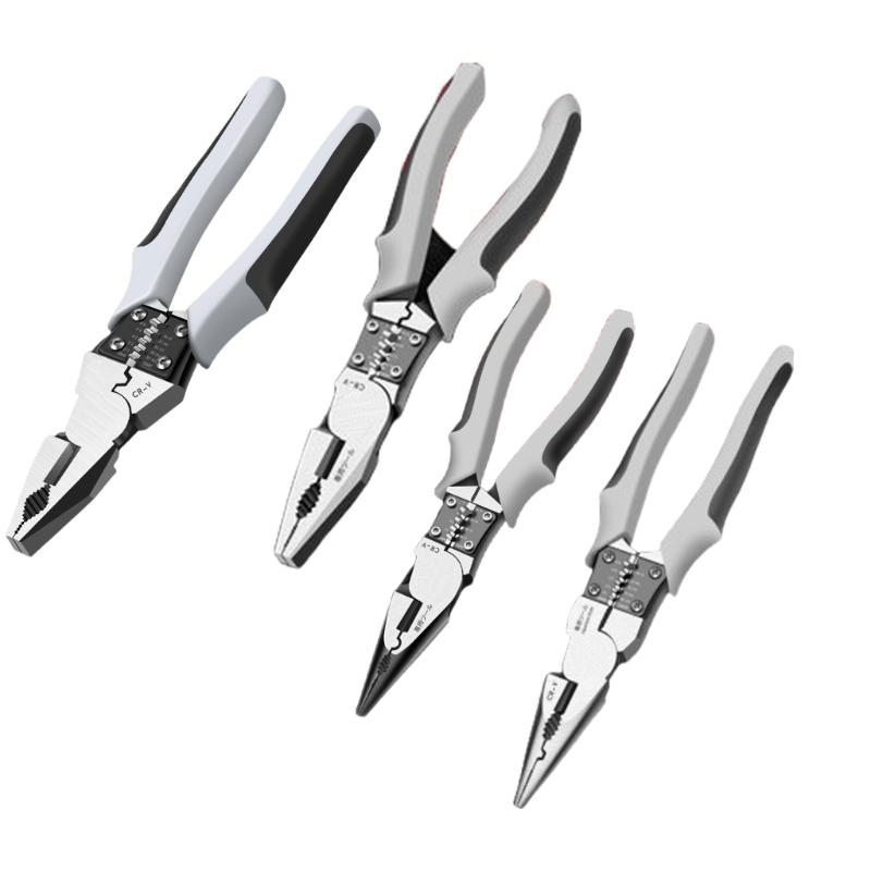 7/9inch Multifunctional Diagonal Pliers Hardware Wire Cutter Professional Electrician Repair Tool Pliers Replacement