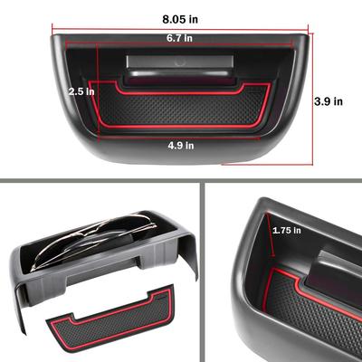 Organizador de Caja de Almacenamiento en el Tablero Para Ford Bronco Sport CX430 2025 2025 2025 2025 Accesorios Caja Soporte Bandeja Caja Oculta