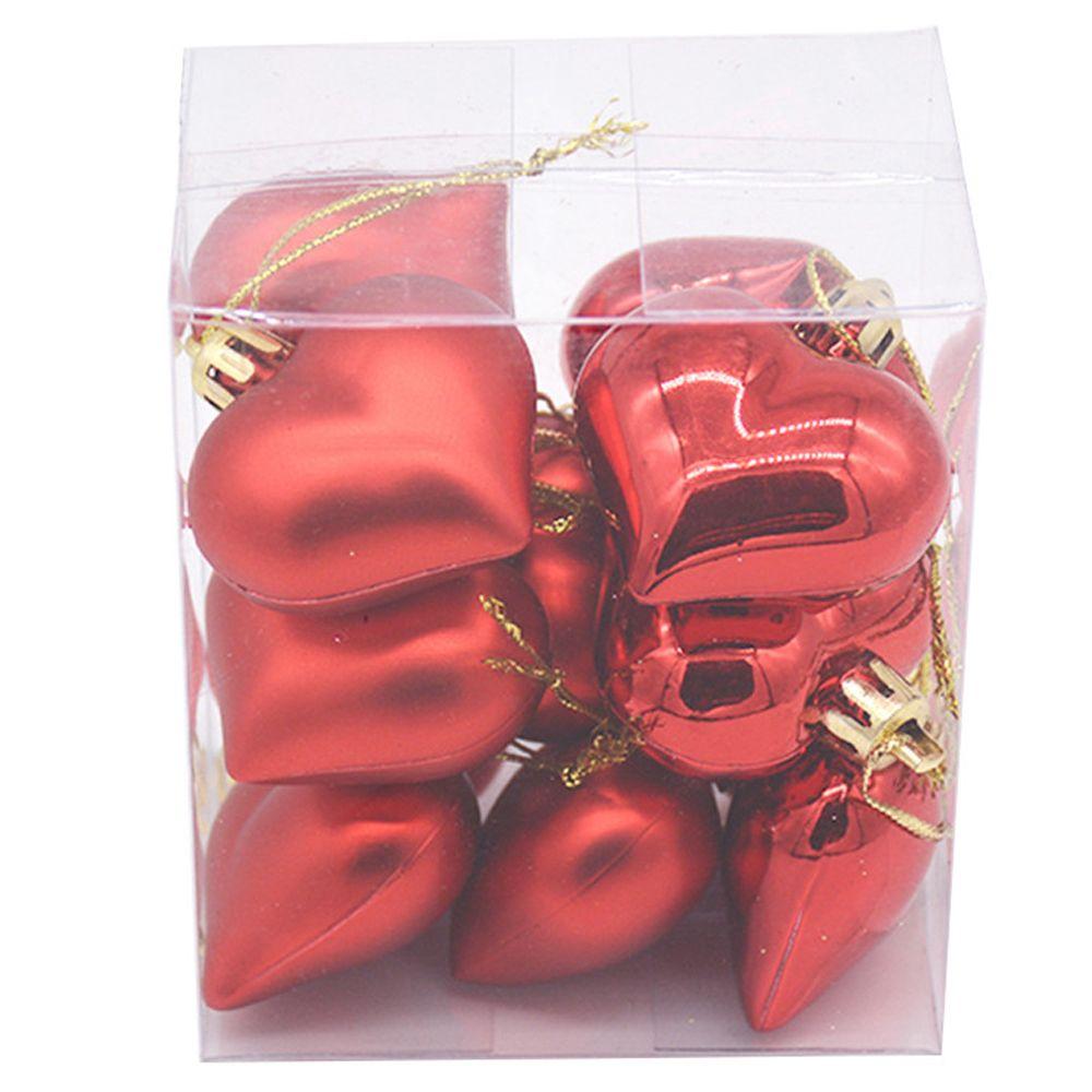 Ball 12Pcs Props Party Supplies DIY Christmas Tree Decoration Pendant Drop Ornaments Home Decor