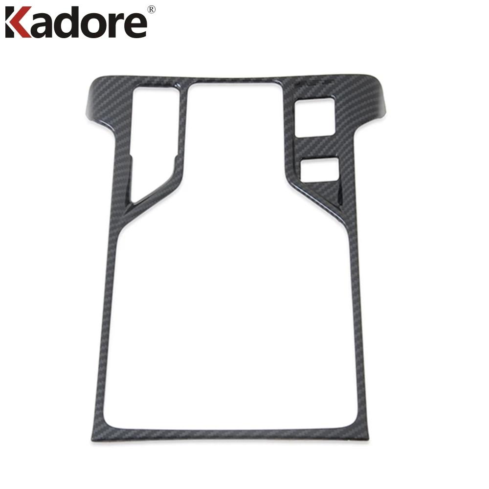 For Subaru Forester SK 2018 Carbon Fiber Car Center Console Gear Shift Box Panel Cover Trim Interior Accessories