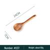 Teak Acacia Wood Kitchen Utensil Set: Spatula, Spoon, Ladle, Turner, Long Handle Rice Spoon