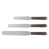Stainless Steel Ink Adjusting Knife wIth Wood Handle Solder Paste Mixing Knife Screen Printing Scraper Tool Accessories