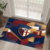 Bologna FC Design Crystal Velvet Carpet Cozy Non?Slip Printed Rug For Bedroom Living Room Entrance