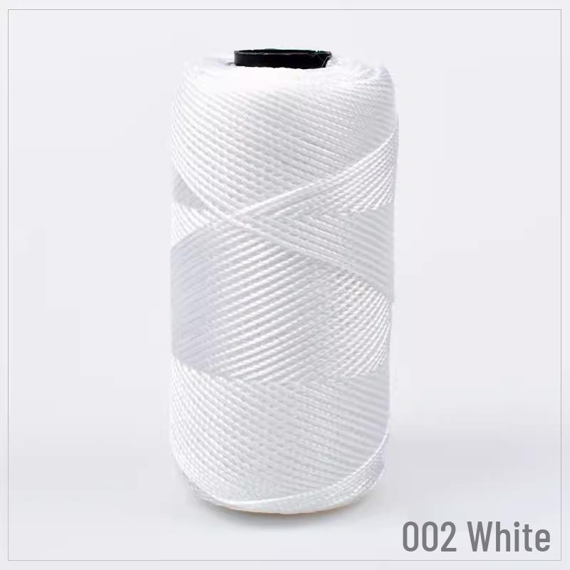 Chunky Wool & Ice Silk 3-Ply Yarn for DIY Crochet: Hand-Knitted Bag, Summer Hat, Shoes, and Seat Cushion