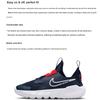 Nike Flex Runner 2 PS Midnight Navy Picante Red Kinder Sneakers Blauw Wit DJ6040-403