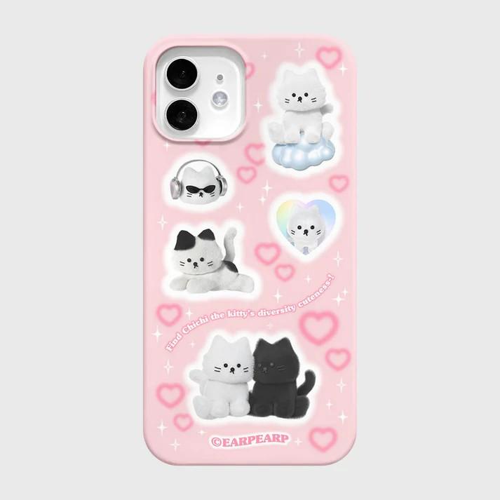 

Роскошный Clmj INS Летний Розовый Чехол для Телефона для iPhone 17 16 15 14 13 12 11 Pro Max X XS XR Plus Air Глянцевая Пленка Жесткая PC Крышка iPhone 14 Plus