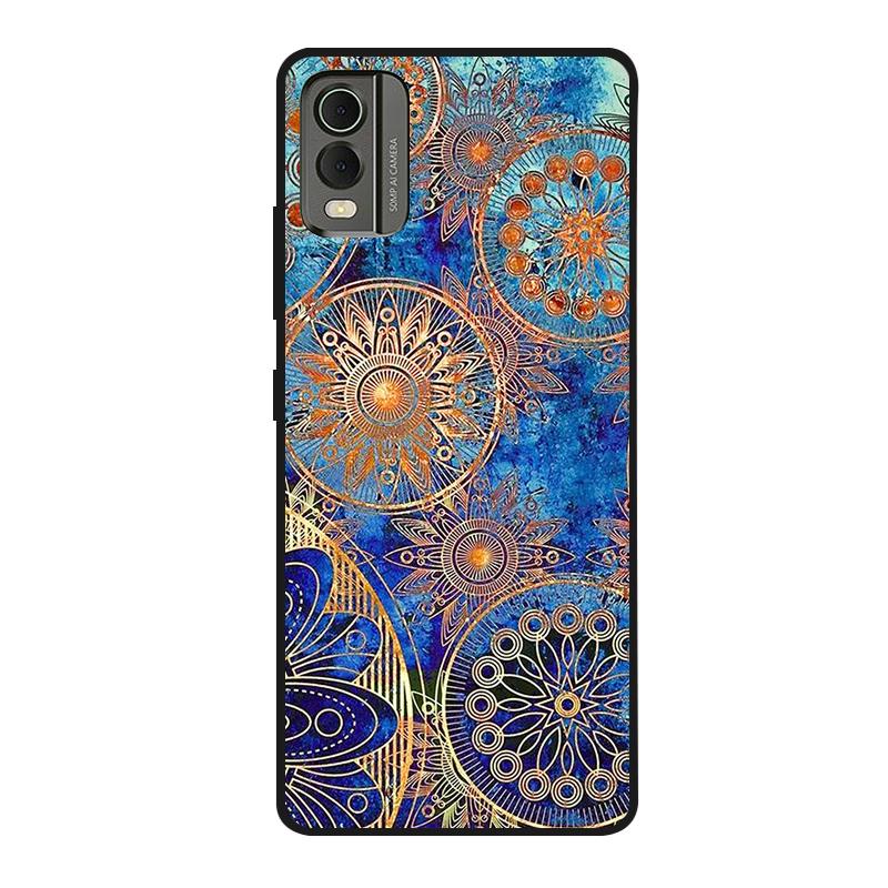 Pentru husă Nokia C32 C 32 Silicon moale Pictată Rezistentă la șocuri Huse spate Pentru Nokia C32 Husă TPU Coques NokiaC32 Desene animate drăguțe