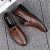 Genuine Leather Men Casual Shoes Luxury Brand 2024 Mens Loafers Moccasins Breathable Slip on Black Driving Shoes Plus Size 37-46