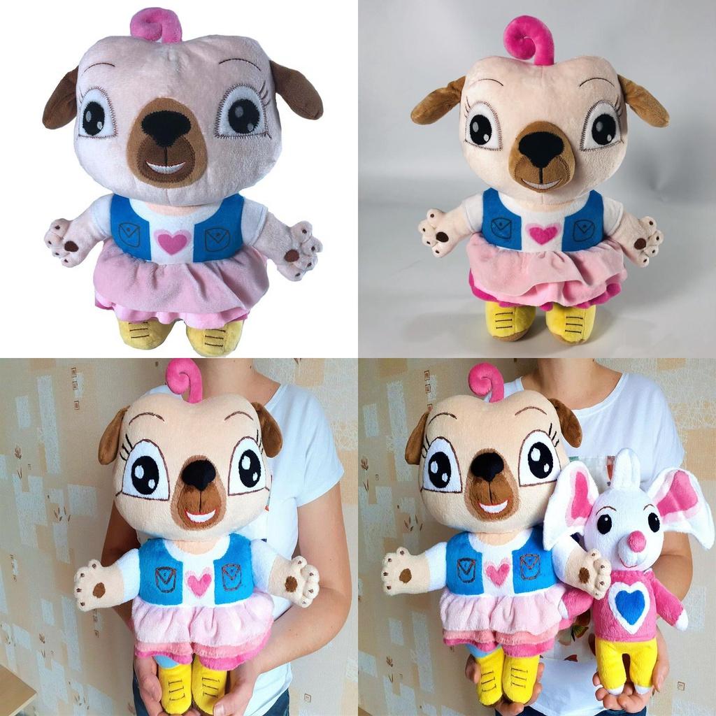 Snuggly Chip And Potato Plush Toy Set Pug Mouse Doll