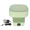 Foldable Washing Machine 10L Portable Strong Stain Removal Drainage Hole Design Three Timing Modes