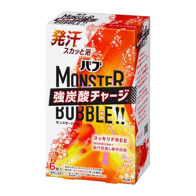 Bub Monster Bubble Refreshing Free 6 Tablets