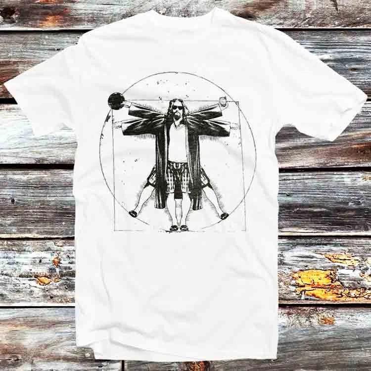 The Big Lebowski Vitruvian The Dude T Shirt B560 XL