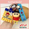 Adorable Crayon Shinchan Keychain Pendant Cute Cartoon Character Key Holder
