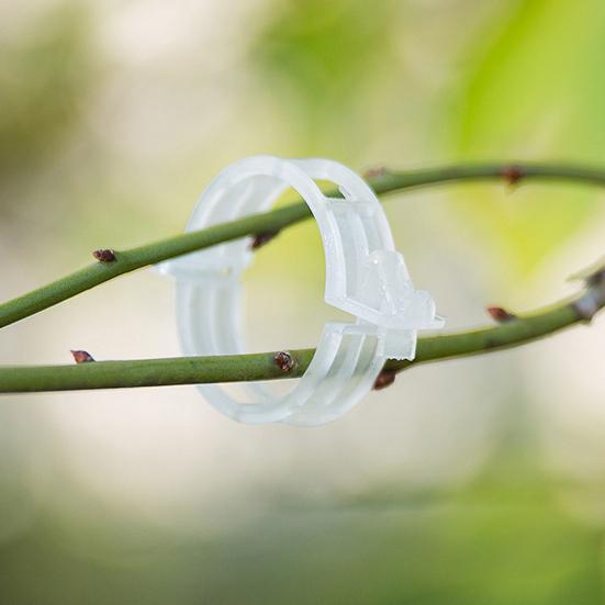 Plant Support Clips Reusable Plastic Garden Clips Tomato Vine Grape Flowers Vegetable Stems Secure Grip Retaining Clips