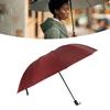 Travel Umbrella 10 Ribs Portable Manual Windproof Rainproof Sunscreen Folding Umbrella for Outdoor Travel Camping