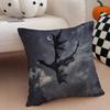 F-Fourth W-Wing Dragon Pillow Case Anti-Dustmite Pillowcase Invisible Zipper Silky Short Plush Sofa Cushion Cover