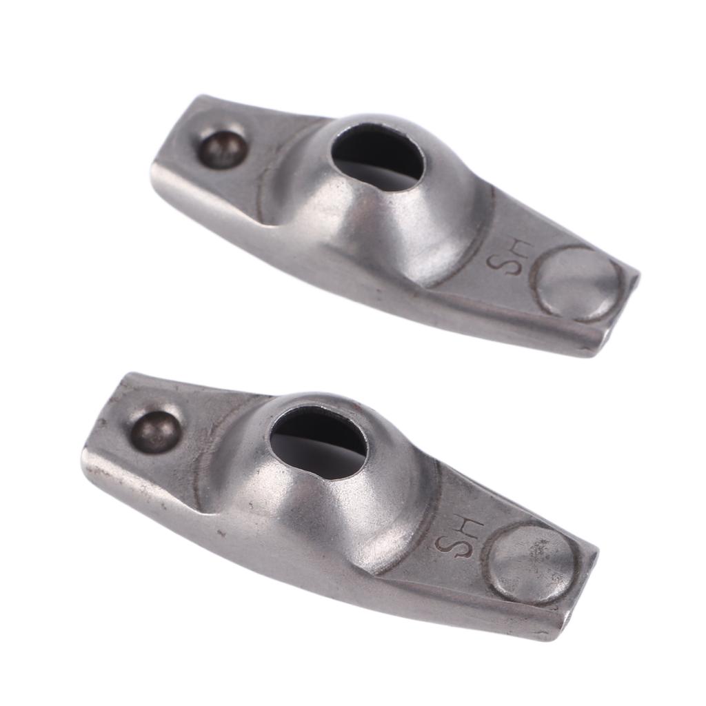 2pcs Outboard Engine Valve Rocker Arm Stainless Steel Marine Rocker Arm Replacement for PARSUN 4