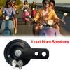Vodotěsný elektrický klakson na kolo Elektronický hlasitý zvonek Trubka 12V 24V 60V Cívky z čisté mědi Obecný železný zvonek na motocykl/skútr