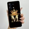 Dla Infinix Note 30 4G 5G Note30 Pro VIP 30i Modne Etui na Telefon z Inicjałami dla Pary Miękki Silikon TPU Osłona Ochronna na Obiektyw