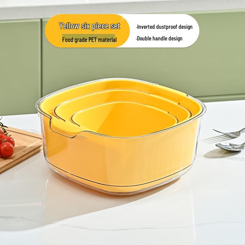 ZISIZ Double-Layer Kitchen Drain Basket