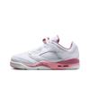 Zapatillas Air 5 Retro Low GS diseñadas para ella para niños Blanco Coral-Chalk Desert-Berry DX4390-116