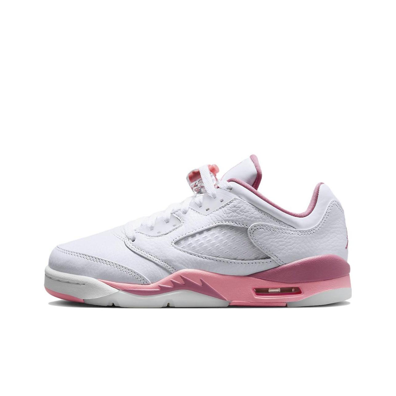 

Кроссовки Air Jordan 5 Retro Low GS Crafted For Her Kids Белый коралл-мел Desert-Berry DX4390-116 36