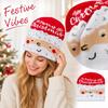 Unisex Christmas Knitted Hat for Men Women Fall Winter Holiday Party